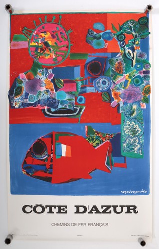 Affiche ancienne chemins - ancienne,