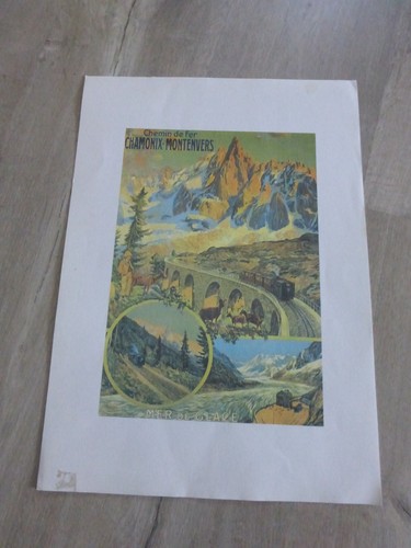 Ancienne affiche poster - ancienne,