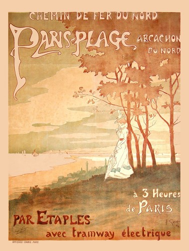 Affiche ancienne garet 1899 - garet,