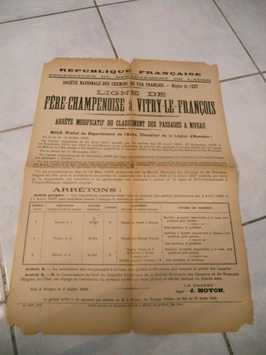 Rare affiche ancienne 1939 - affiche,
