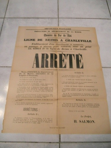 Rare affiche ancienne - affiche,