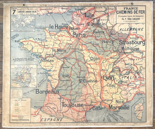 Rare ancienne carte - ancienne,