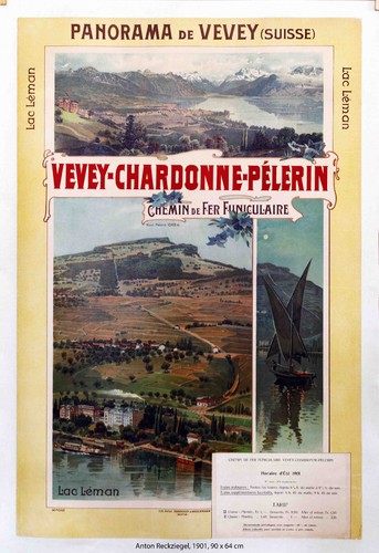Affiche ancienne chemin fer - affiche,