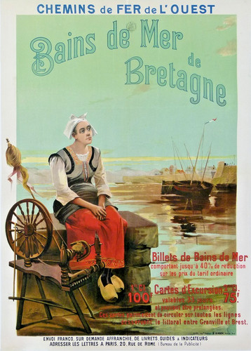 Affiche ancienne colb c1895 - ancienne, h.